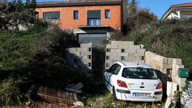 La maison de Delphine et Cédric Jubillar à Cagnac-les-Mines (Tarn), le 7 décembre 2022
