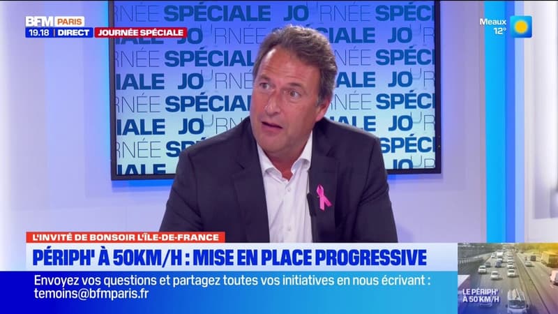 Périph' à 50 km/h: le député Sylvain Berrios (LR) demande à Paris de temporiser (1/1)