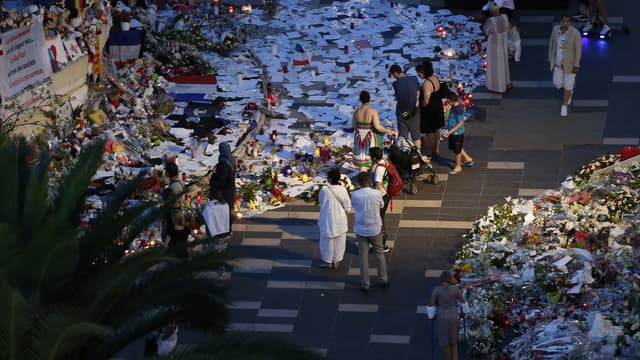 Les Niçois sont favorables à un hommage national aux victimes de l'attentat (illustration)
