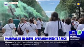 Nice: près de 1.000 personnes ont manifesté dans le cadre de la mobilisation nationale des pharmaciens