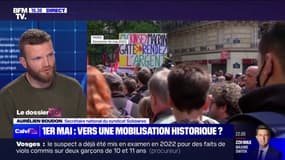 Aurélien Boudon (Solidaires): "On aura sans doute le plus gros 1er mai depuis le premier tour de 2002"