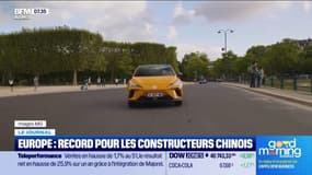 Europe: record pour les constructeurs chinois