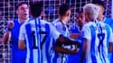 Le geste obscène de Manuel Ugarte en direction de Rodrigo De Paul lors d'Uruguay-Argentine (2-0, qualifs Mondial 2026), le 16 novembre 2023
