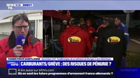 Fabien Privé Saint-Lanne (CGT TotalEnergies): "Aucune goutte de carburant ne sortira de la raffinerie de Donges jusqu'à vendredi, 13h30"
