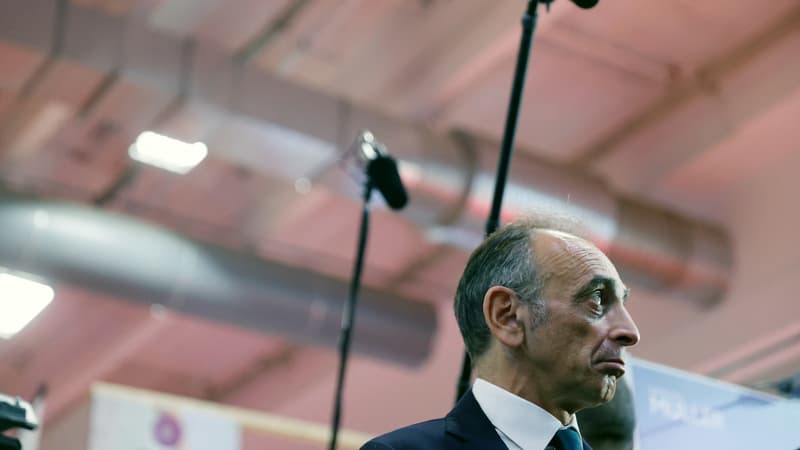 Eric Zemmour lors du salon Made in France le 14 novembre 2021