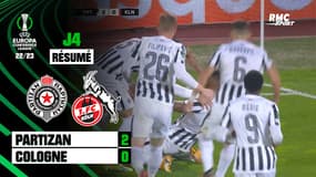 Résumé : Partizan 2-0 Cologne - Conference League (J4)
