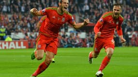 Gareth Bale (à gauche) et Aaron Ramsey, le duo de feu du pays de Galles