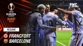 Résumé : Francfort 1-1 Barcelone - Ligue Europa (quart de finale aller)