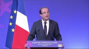 François Hollande et les grands chantiers pour 2013.