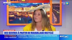 Focus sorties : quand le maquillage recyclé devient œuvre d’art. Rencontre avec Léa Vandeveld