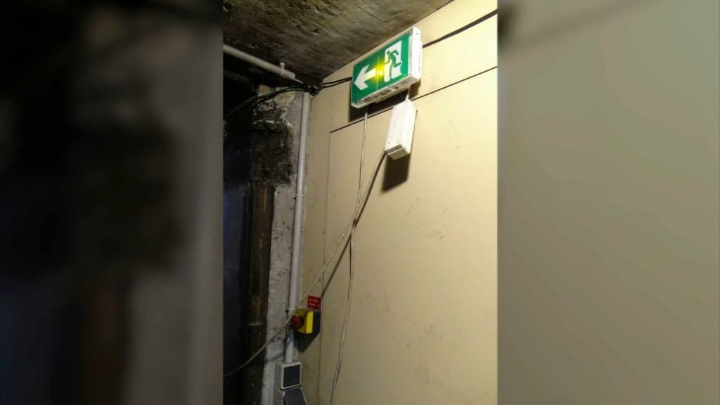 Des branchements douteux dans l'église de La Madeleine. Des branchements douteux dans l'église de La Madeleine.