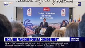 Nice: une fan zone pour la Coupe du monde de rugby