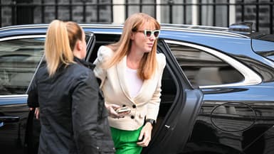 Angela Rayner arrivant à Downing Street pour le conseil des ministres le 2 septembre 2025 à Londres.