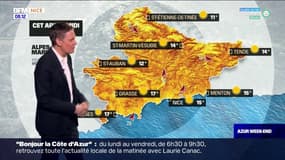 Météo Côte d’Azur: beaucoup de soleil ce samedi, jusqu'à 17°C à Cannes