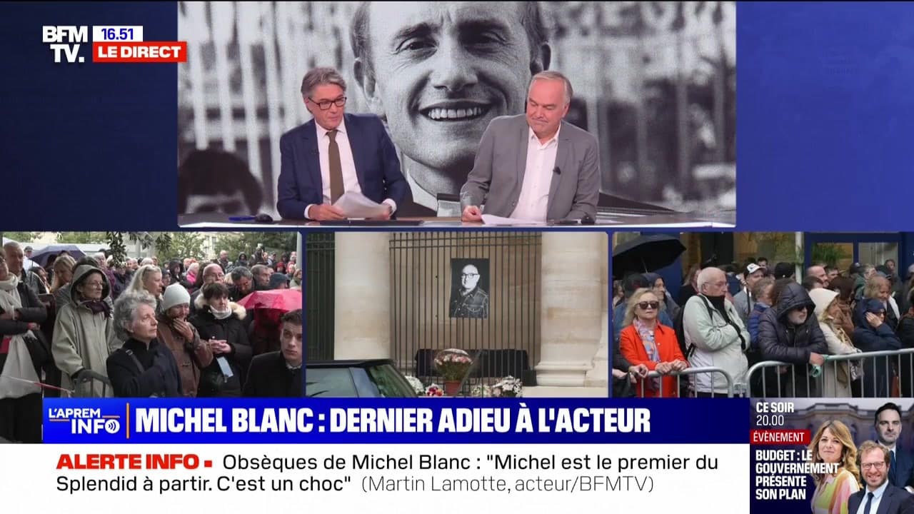 Story 1 : Le dernier adieu à Michel Blanc 