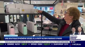 Commerce 2.0 : Une boutique éphémère dédiée à la RATP au BHV Marais à Paris, par Noémie Wira - 08/04