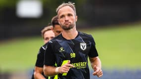 Valère Germain avec le Macarthur FC face à Western United, le 9 février 2025.