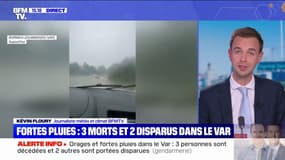 Fortes pluies: le bilan s'alourdit à 3 morts et 2 disparus dans le Var