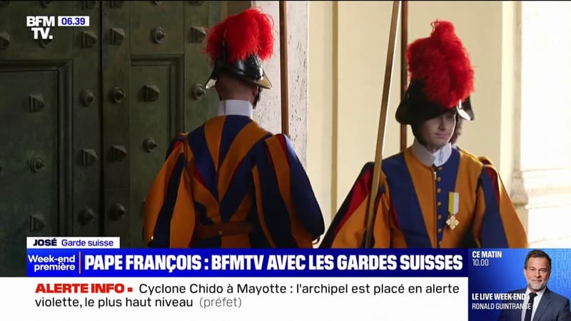 Qui sont les gardes suisses, cette unité qui assure au quotidien la sécurité du pape François?