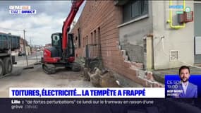 Hauts-de-France: les dégâts des tempêtes Eunice et Franklin