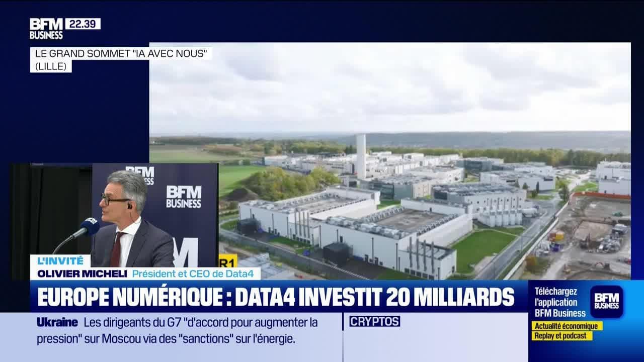 Avrupa Dijital: Data4 20 Milyar Yatırım Yapıyor - 16/06