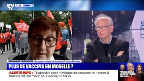 "Face aux variants, les soignants en Moselle pourront-ils recevoir un vaccin Pfizer ou Moderna ?" Le Pr Fischer répond à vos questions sur BFMTV