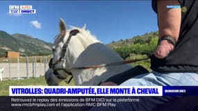Hautes-Alpes: quadri-amputée, Emilie remonte à cheval