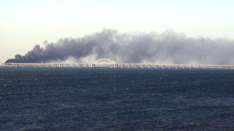 Explosion du pont de Crimée: au moins trois morts, selon les enquêteurs russes