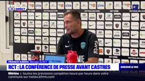 RCT-Castres: Franck Azéma, manager du RCT, parle d'un "bon test" pour ses joueurs