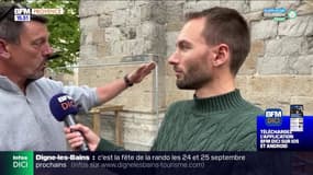 Tout terrain : Les débuts du ravalement des façades de la Cathédrale Notre Dame du Réal d'Embrun