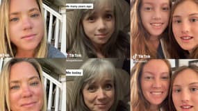 Tendance TikTok filtre "adolescent"