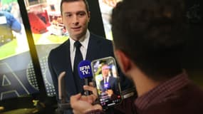 Jordan Bardella, interrogé par BFMTV le 18 novembre 2024.