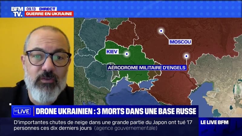 3 morts dans une base aérienne russe après une attaque de drone ukrainien
