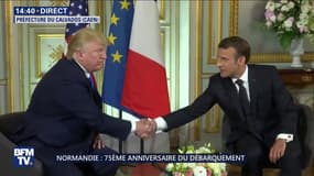 Trump évoque une "relation exceptionnelle" avec Emmanuel Macron