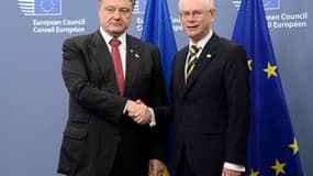 Le président ukrainien Petro Porochenko a annoncé qu'il demanderait l'adhésion à l'UE en 2020 (photo d'illustration).