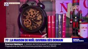 Seine-et-Marne: la plus grande maison du Père Noël d'Europe installée