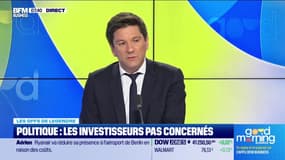 Les off de Legendre : Politique, les investisseurs pas concernés  - 28/08