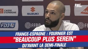 EuroBasket / France - Espagne : Fournier "beaucoup plus serein" qu'avant la demi-finale