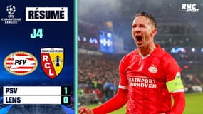 Résumé : PSV 1-0 Lens - Ligue des champions (J4)