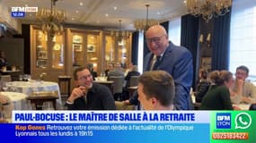 Paul Bocuse: le maître de salle prend sa retraite