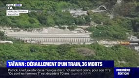 Le déraillement d'un train fait plusieurs morts à Taiwan