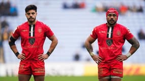 Romain Ntamack lors du match de Champions Cup face aux Wasps, le 15 janvier 2022.