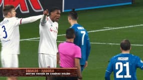 Marcelo et Cristiano Ronaldo lors du match OL-Juve, le 26 février 2020