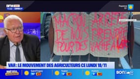"Je les comprends complètement": Jean-Pierre Giran soutient la mobilisation des agriculteurs
