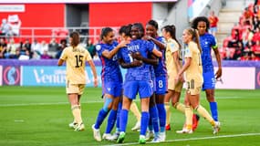 L'équipe de France s'impose contre la Belgique lors de l'Euro 2022. 
