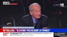 "Bloquons tout": "Le Parti socialiste n'arrive pas à se libérer de cette extrême gauche", estime Gérard Longuet, ancien ministre de la Défense 