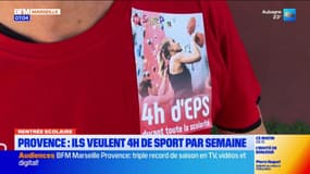 Provence: les professeurs d'EPS demandent plus d'heures de sport