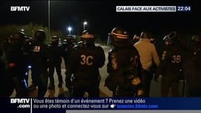 Les militants de "No Border" auraient poussé les migrants à défier la police à Calais