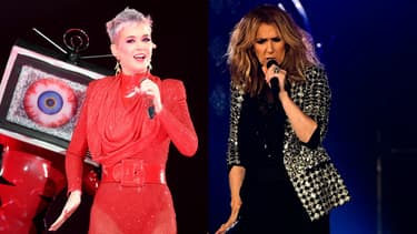 Katy Perry et Céline Dion