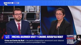 Censure: pour Arthur Delaporte (PS), Michel Barnier est "dans le déni total"